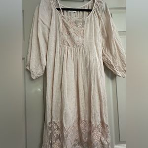 Embroidery and Mesh Velvet by Graham & Spencer Dress. Size Medium
